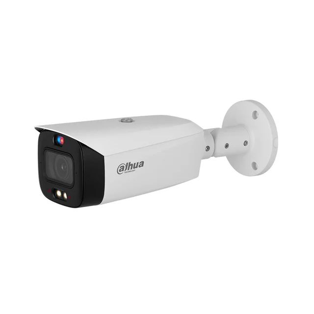 Camera supraveghere IP exterior cu iluminare duala Dahua WizSense  IPC-HFW3449T1-ZAS-PV-27135-S5, 4 MP, 2.7-13.5 mm, IR 50 m/lumina calda 40 m, alarma audio si luminoasa, microfon dual, d…