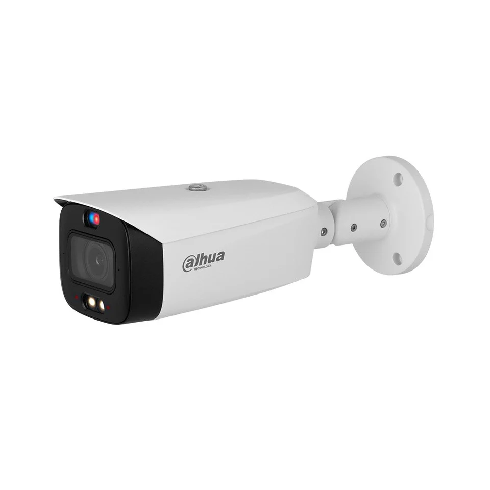 Camera supraveghere IP exterior cu iluminare duala Dahua WizSense  IPC-HFW3449T1-ZAS-PV-27135-S5, 4 MP, 2.7-13.5 mm, IR 50 m/lumina calda 40 m, alarma audio si luminoasa, microfon dual, d…