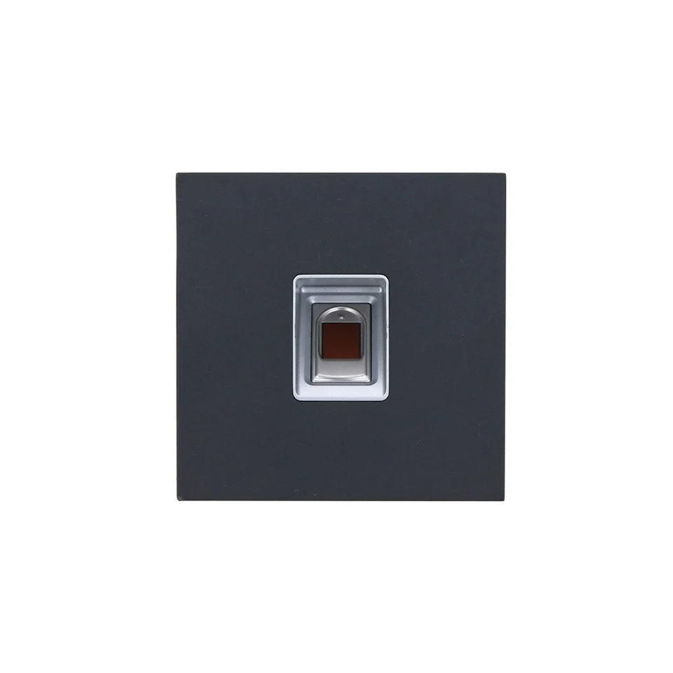 Modul cititor amprenta videointerfon modular Dahua VTO4202FB-MF, aluminiu, 5 VDC, negru