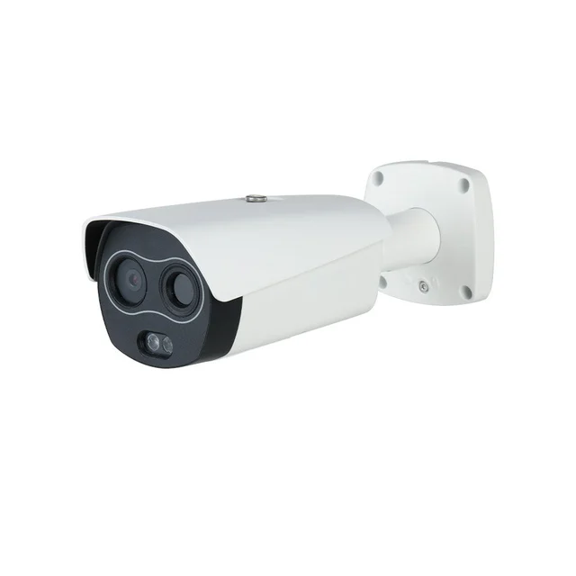 Camera termica IP duala Dahua TPC-BF2241-TB3F4-DW-S2, 4 MP, 3.5 mm + 4 mm, IR 35 m, detectie incendiu, masurare temperatura, alarma audio si luminoasa, slot card, PoE
