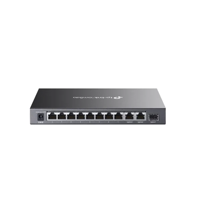 Switch Gigabit cu 8 porturi PoE+ Omada TP-Link DS111P, 7.6 Gbps, MAC 2K, 2x porturi Gigabit RJ45, fara management