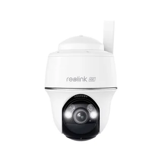 Camera supraveghere wireless rotativa GSM 4G LTE PT Reolink Go PT Ultra G440, 8 MP, IR/lumina alba 10 m, PIR 10 m, acumulator 6000 mAh, alarma personalizabila, microfon si difuzor, slot card