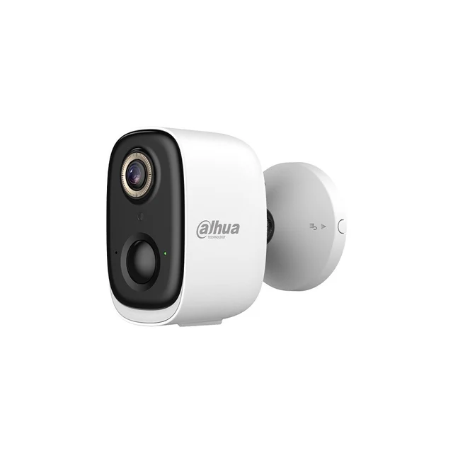 Camera supraveghere WiFi 6 dual-band cu iluminare duala Dahua BF5H, 5 MP, 2.1 mm, IR 15 m, IR/lumina alba 15/10 m, PIR 12 m, Bluetooth, detectare persoane si vehicule,  acumulator 20.44 W…