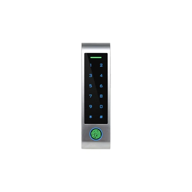 Cititor biometric cu tastatura Secukey HF4, EM 125 KHz, PIN, card, amprenta, 1000 utilizatori