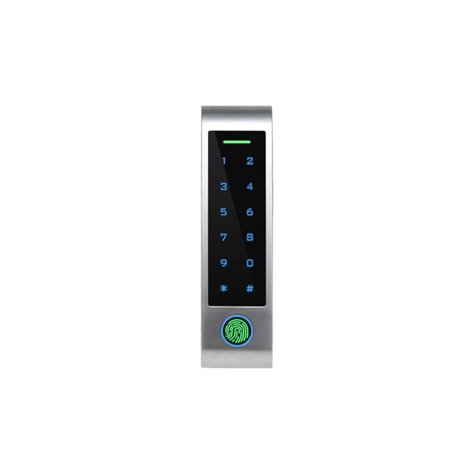 Cititor biometric cu tastatura Secukey HF4, EM 125 KHz, PIN, card, amprenta, 1000 utilizatori