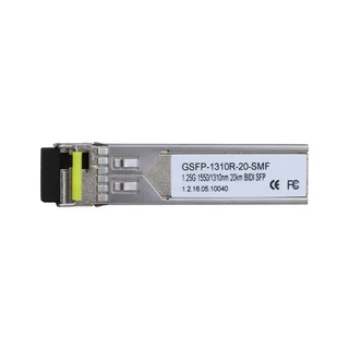 Modul optic SFP Dahua GSFP-1310R-20-SMF, mono fibra, LC, 1 Gbps, 20 km
