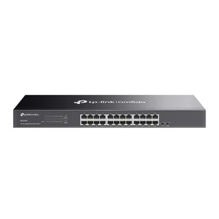 Switch rackabil Gigabit cu 24 porturi Omada TP-Link DS1024G, 48Gbps, MAC 8K, fara management, plug and play