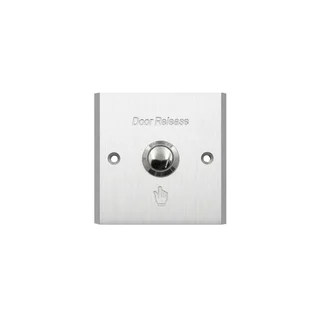 Buton cerere iesire LinkPower ML-902, aluminiu, NO/COM, 12V